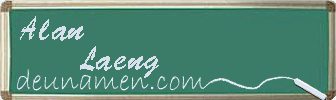 Alan Laeng Visitenkarte